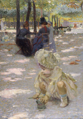 An August Afternoon At the Luxembourg, 1886