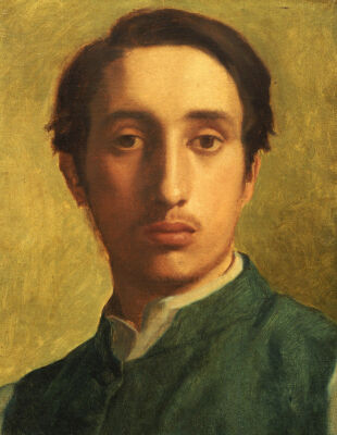 Degas In A Green Waistcoat, Circa 1855