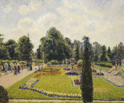 Kew Gardens, The Path To The Main Greenhouse