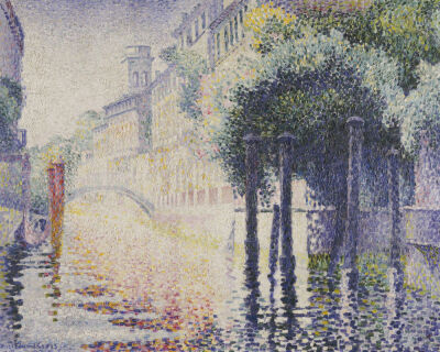 Rio San Trovaso, Venice, Circa1904