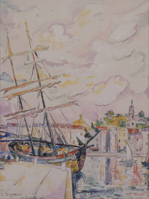 Le Port De Saint-Tropez, 1918