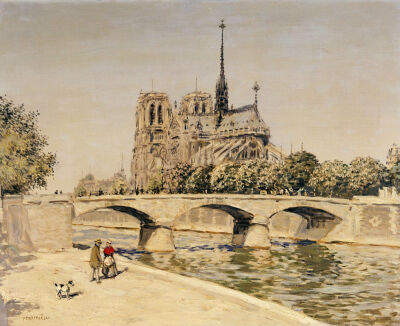 Notre Dame And The Seine