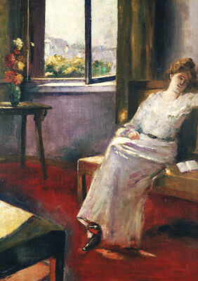 Seated Woman With A Book, 1906