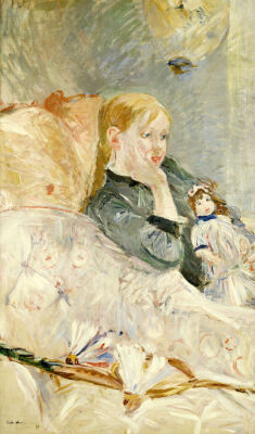 Young Girl With A Puppet, 1896