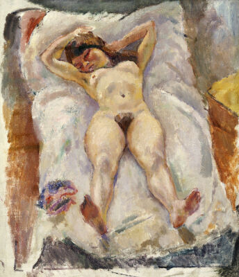 Lounging Nude
