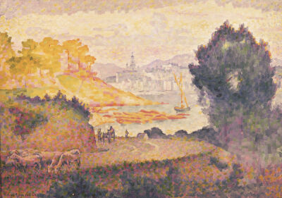 A View Of Menton, 1899