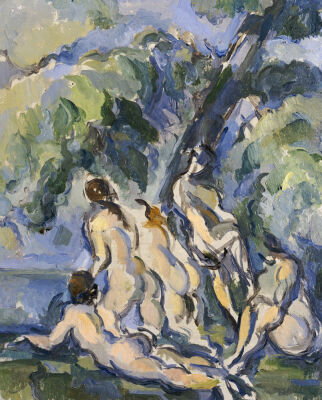 Bathing Study For Les Grandes Baigneuses, Circa 1902