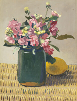 A Bouquet OF Flowers And A Lemon, 1924
