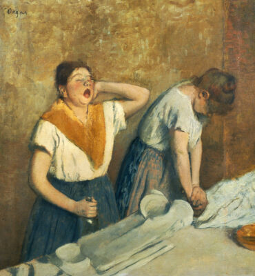 The Laundry Workers (The Ironing), Circa 1874