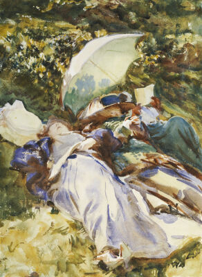 The Green Parasol, C.1910
