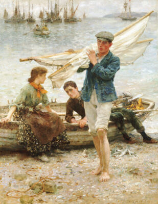 Return From Fishing, 1907