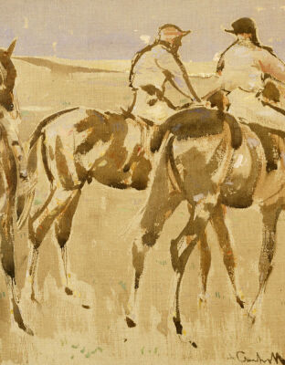 American Jockeys, Or Racehorses