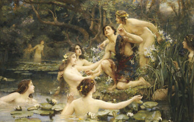 Hylas And The Water Nymphs