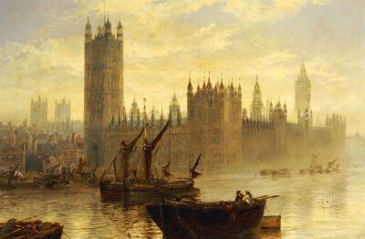 Westminster From The Thames
