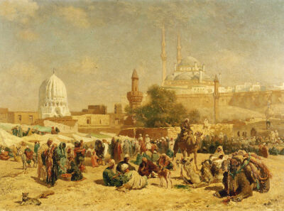 Outside Cairo, 1883