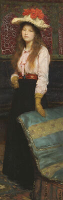 Portrait Of Miss MacWirter, Small Full Length In An Interior, 1888