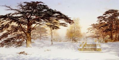 Untrodden Snow Within Three Miles Of Charing Cross, Holland Park, 1874