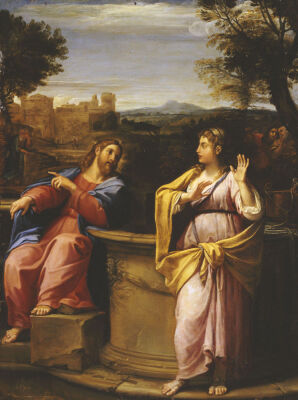 Christ And The Woman Of Samaria At The Well