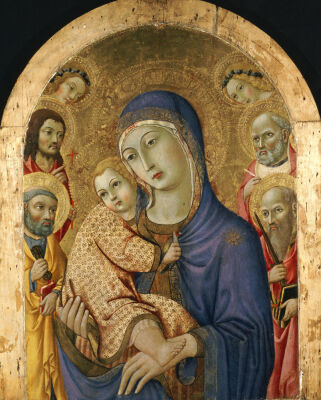 The Madonna And Child With Saints