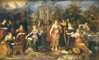 The Parable Of The Wise And Foolish Virgins, 1616