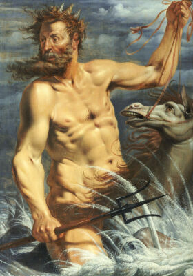 Neptune On A Horse, 1619