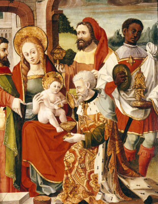 The Adoration Of The Magi, Castillian School, Circa 1525