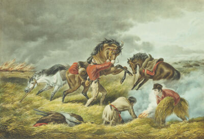 Life On The Prairie - The Trappers Defense, Fire Fight Fire, 1862