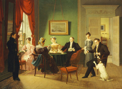 A Portrait Of The Schram Family, 1829
