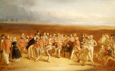 The Golfers; A Grand Match