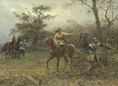 The Boscobel Oak, 1889