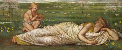 The Earth And Spring, 1875