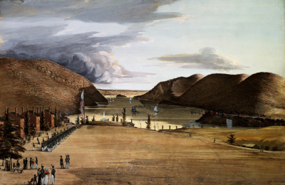 West Point With A View Of The Hudson River