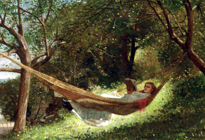 Girl In The Hammock