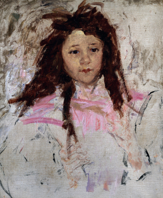 Sketch For Portrait Of Agnes, Age Six
