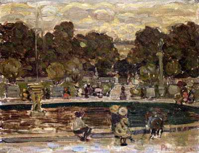 Sailboat Pond, Tuileries Garden