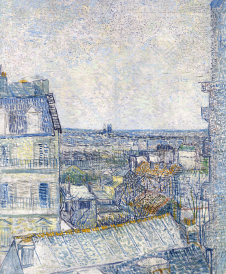 View From The Artist's Window, Rue Lapic
