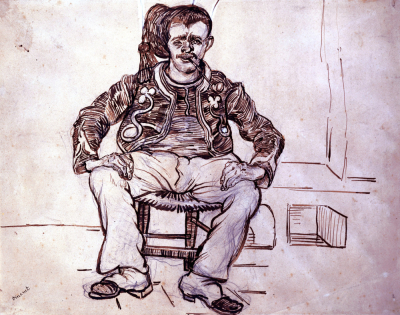 The Zouave, Seated