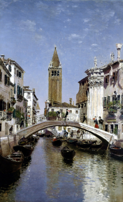 A Canal Scene, Venice