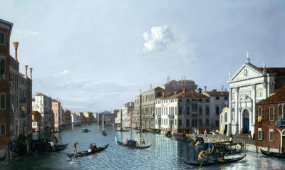 The Grand Canal Looking South East From The Santa