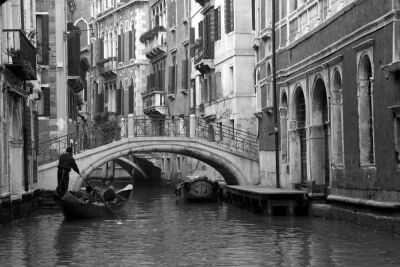 Venice - Lone Gondolier