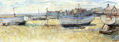 Aldeburgh Beach & Moot Hall