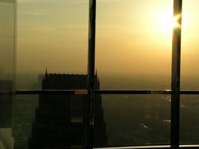 Texan afternoon haze