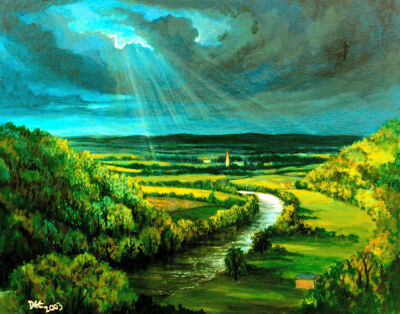 Drama at Symonds Yat