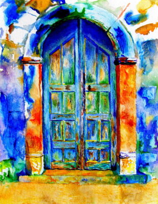 Grecian Door