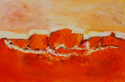 Orange Landscape