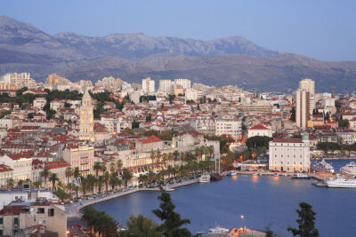 Croatia Split View of City