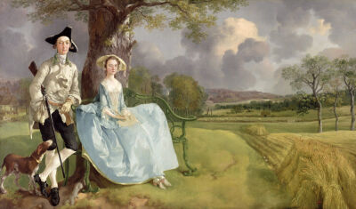 Mr and Mrs Andrews, c.1748
