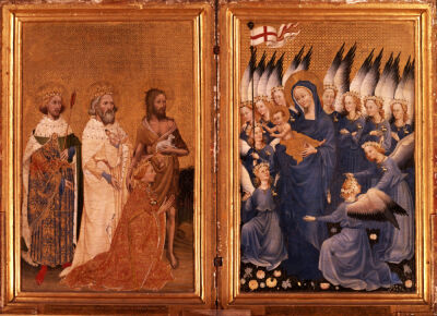 Richard II Presented to the Virgin and Child, c.1395