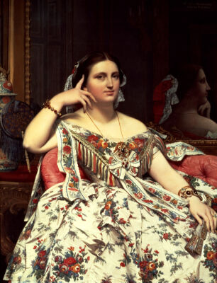 Madame Moitessier, 1856