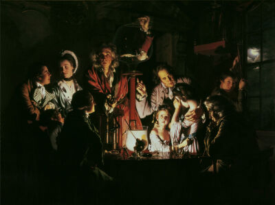 An Experiment on a Bird in the Air Pump, 1768